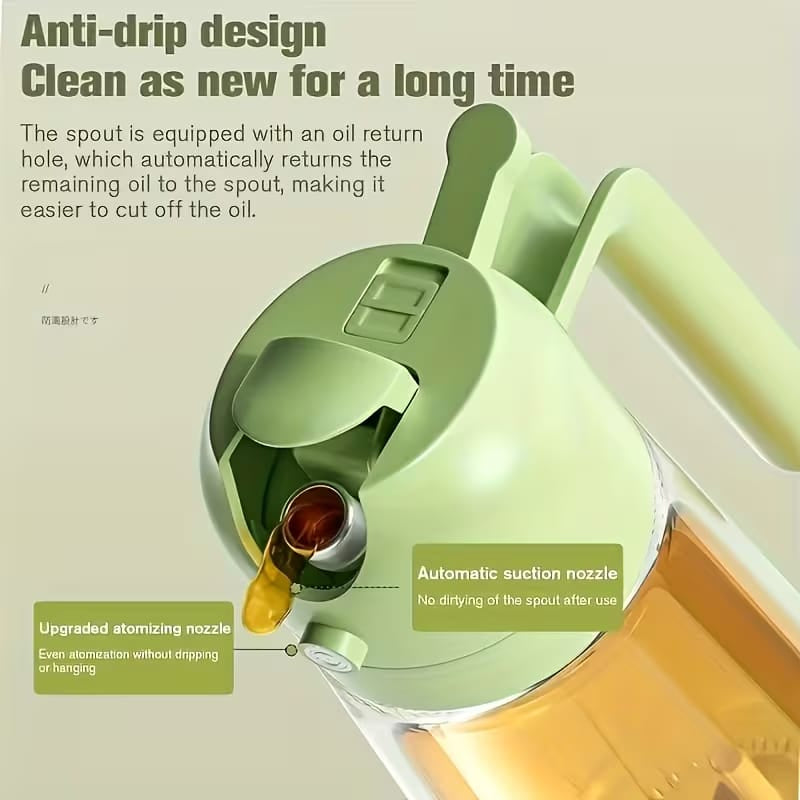 2 in 1 Oil Spray Bottle