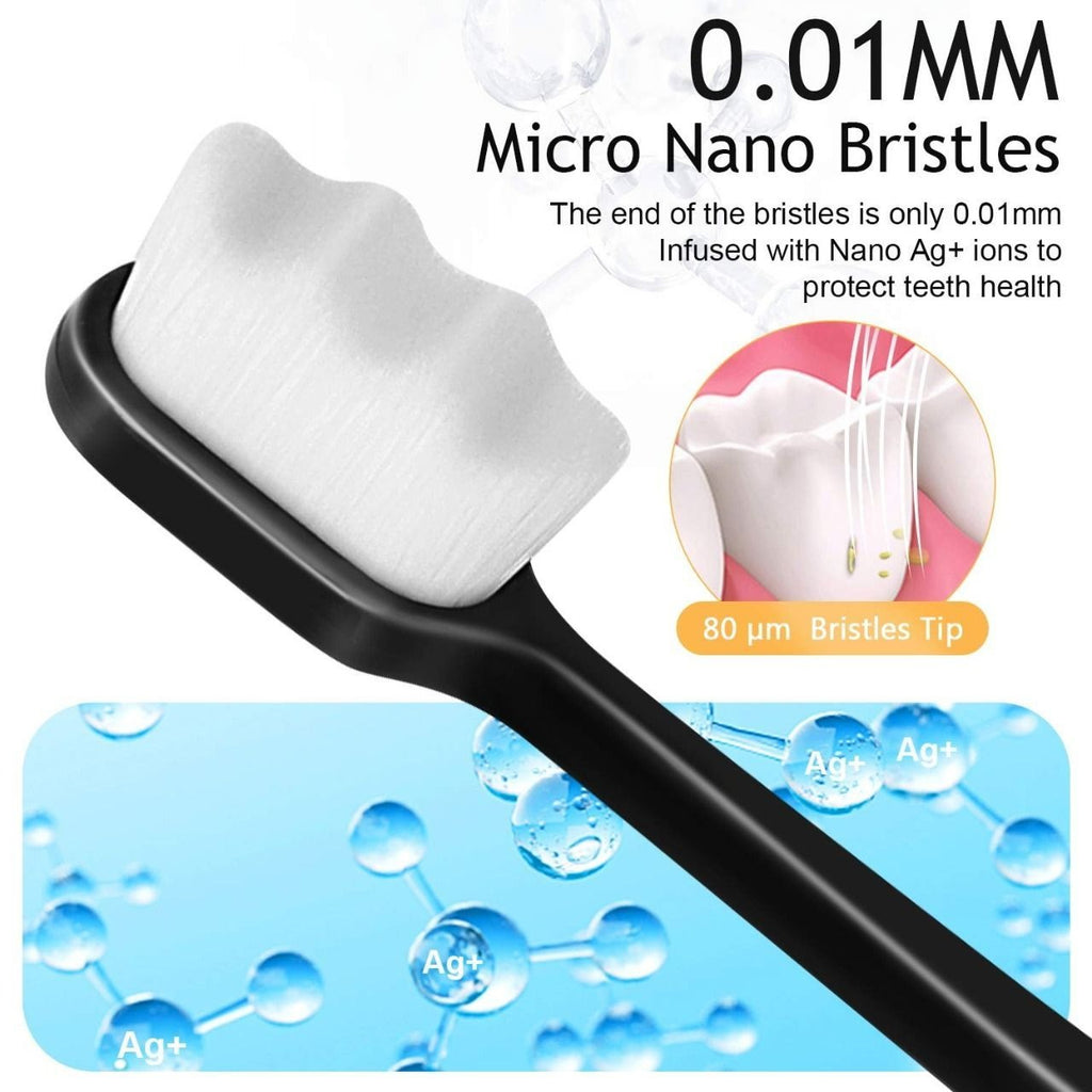 Ultra Soft Nano Bristle Tooth Brush for Sensitive Gums