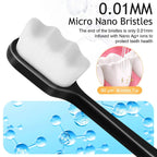 Ultra Soft Nano Bristle Tooth Brush for Sensitive Gums