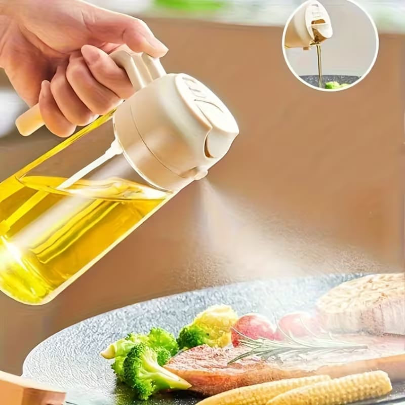 2 in 1 Oil Spray Bottle