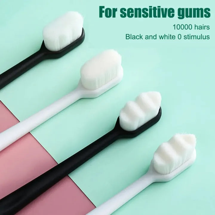 Ultra Soft Nano Bristle Tooth Brush for Sensitive Gums