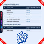 SEO & Google Ranking Courses + Free Gift (Freelancing & Spoken English Courses