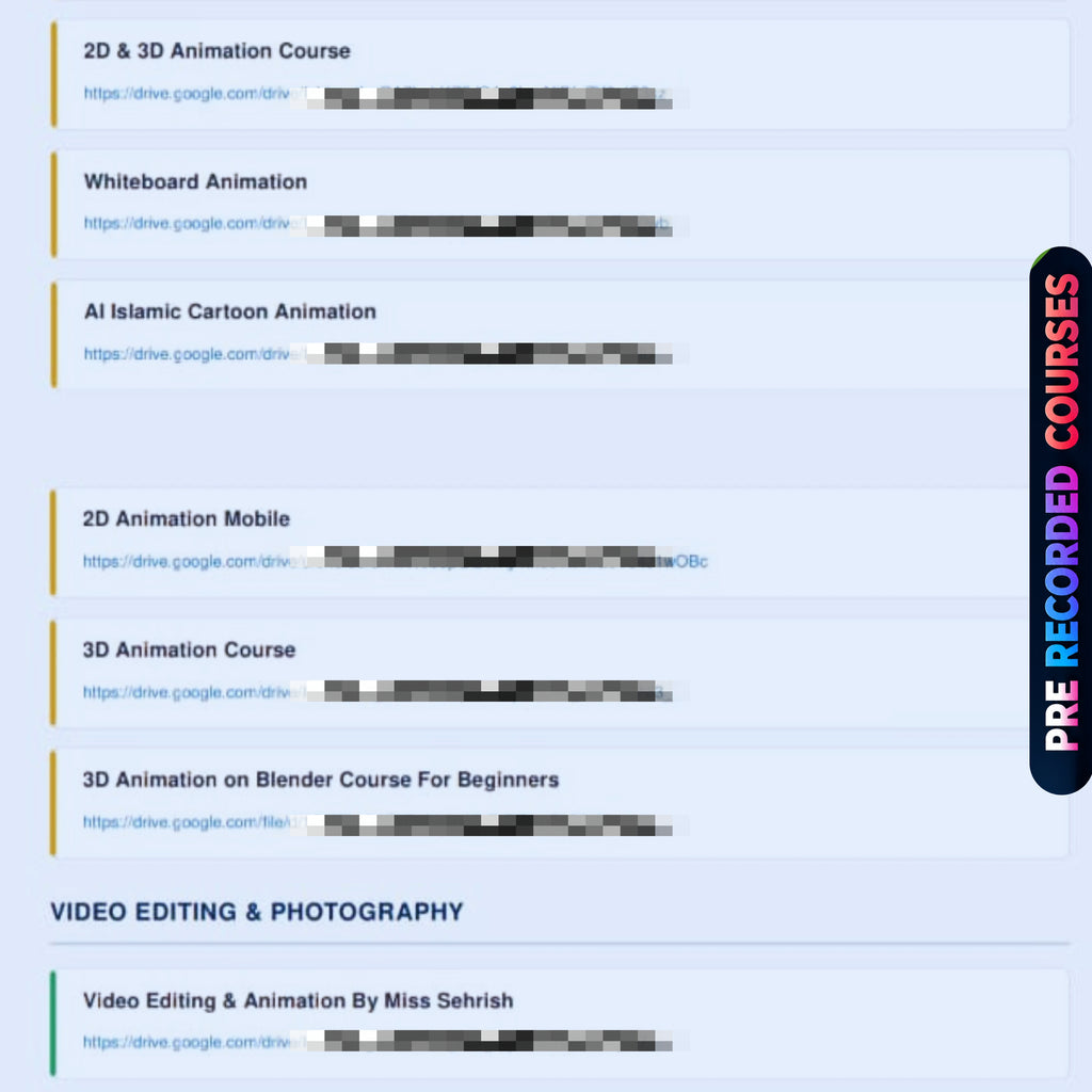 Graphic Design, Video Editing & Animation Courses + Free Gift (Freelancing & Spoken English Courses)