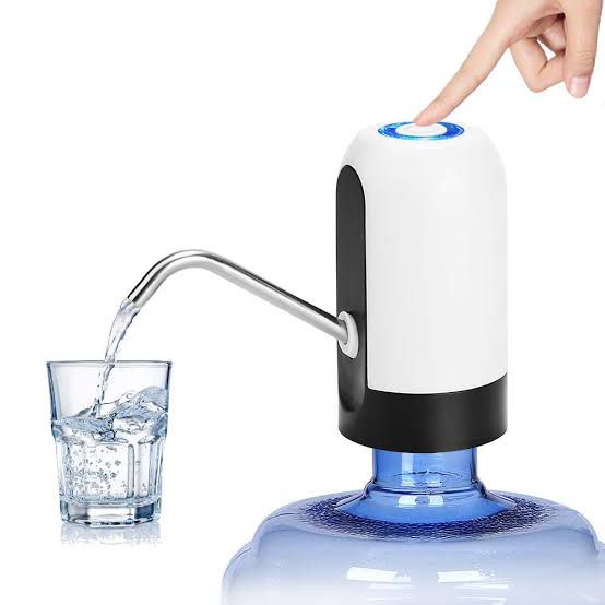 Rechargeable Electric Water Bottle Pump - Gadgetify