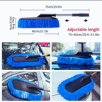 Imported Microfiber Car Duster + FREE Microfiber Cloth + 🎁Rs.400 Gift Voucher + Free Delivery📦