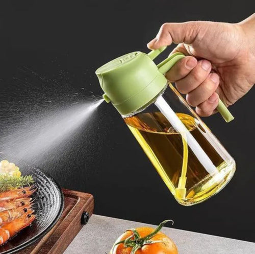 2 in 1 Oil Spray Bottle - Gadgetify